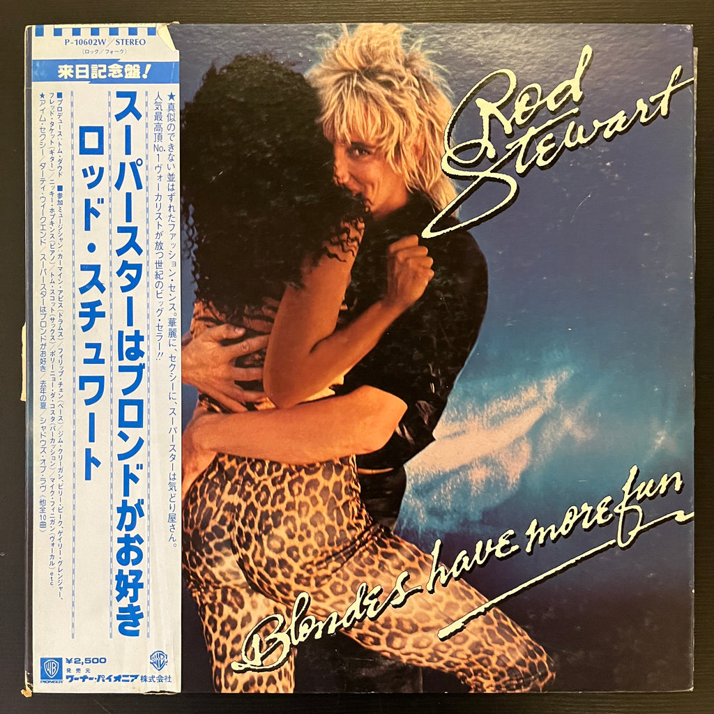 Rod Stewart – Blondes Have More Fun (Used Vinyl - VG+) MD Marketplace