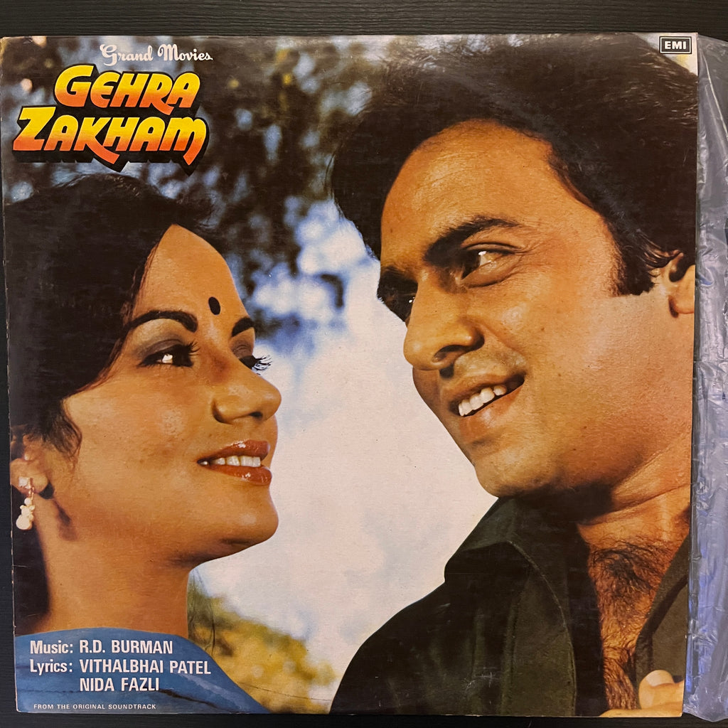 R. D. Burman, Vithalbhai Patel, Nida Fazli – Gehra Zakham (Used Vinyl - VG+) VT Marketplace