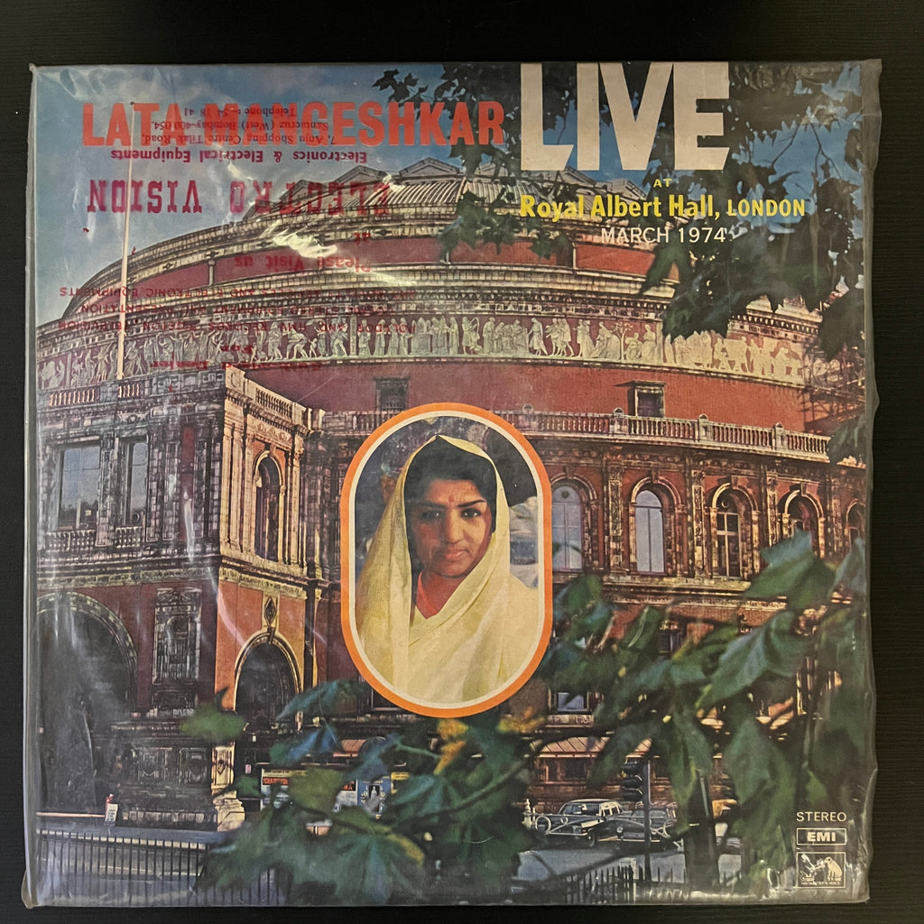 Lata Mangeshkar – Live At Royal Albert Hall, London (March 1974) (Used Vinyl - VG+) VT Marketplace