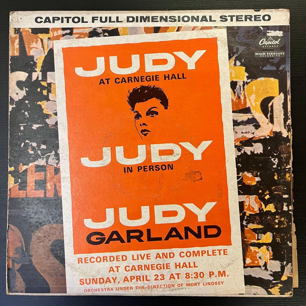 Judy Garland – Judy At Carnegie Hall - Judy In Person (Used Vinyl - VG) NA Marketplace