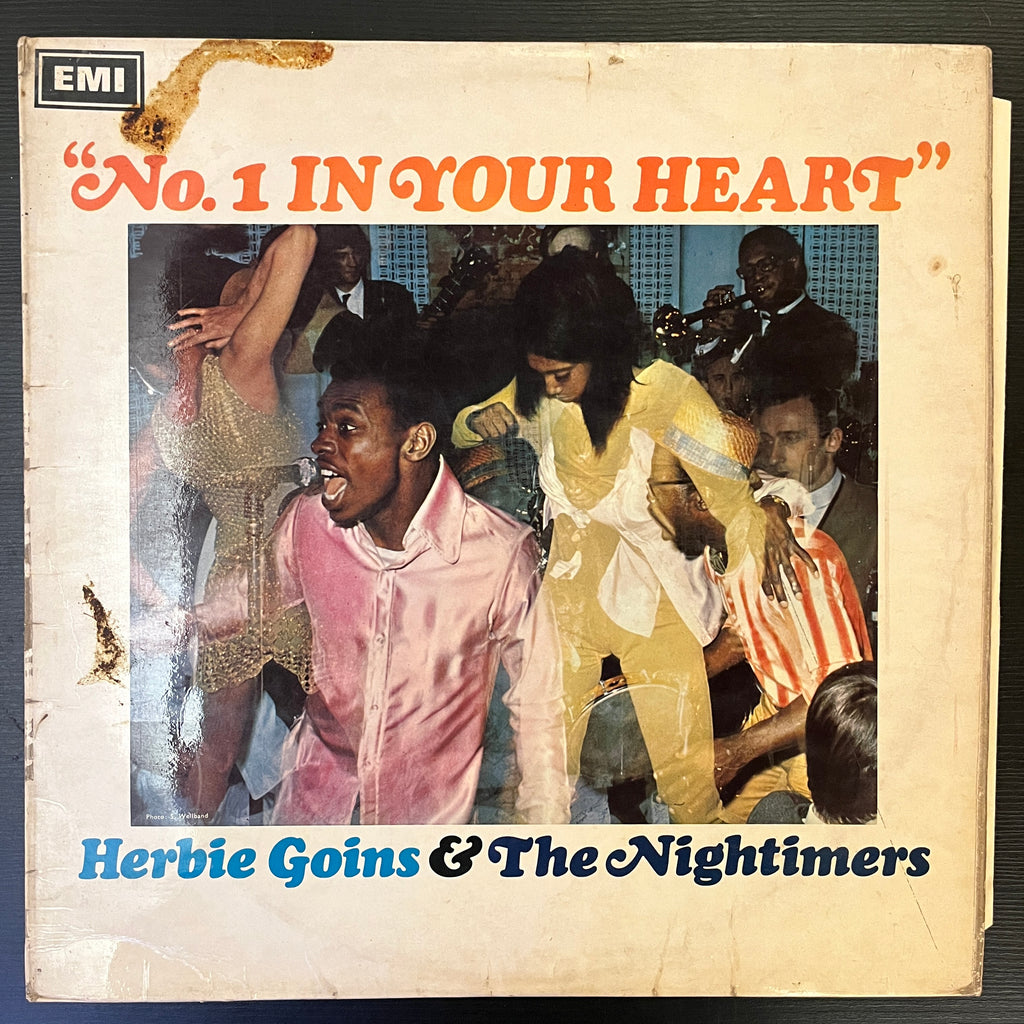 Herbie Goins & The Nightimers – No. 1 In Your Heart (Used Vinyl - VG+) NA Marketplace