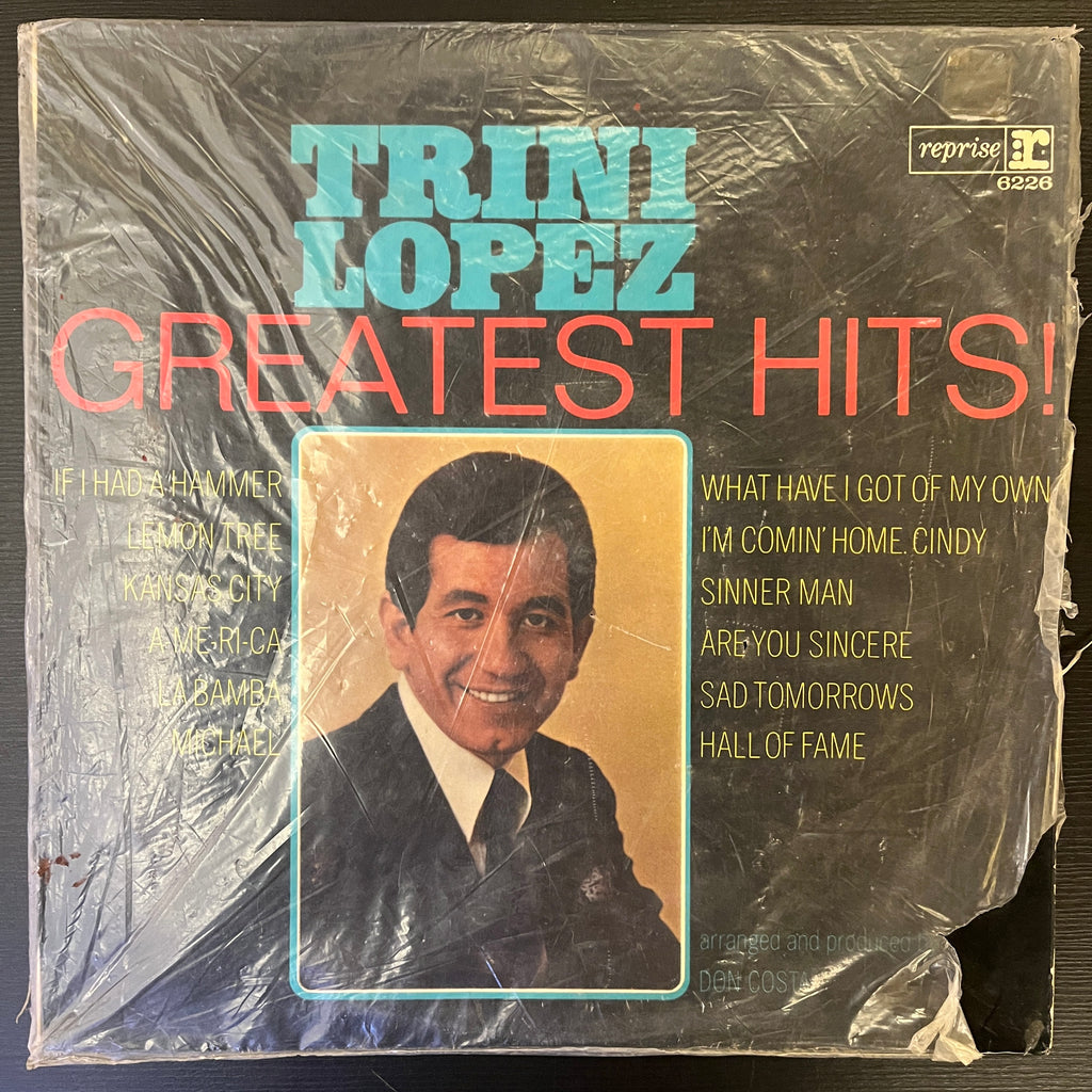 Trini Lopez – Greatest Hits! (Used Vinyl - VG) NA Marketplace