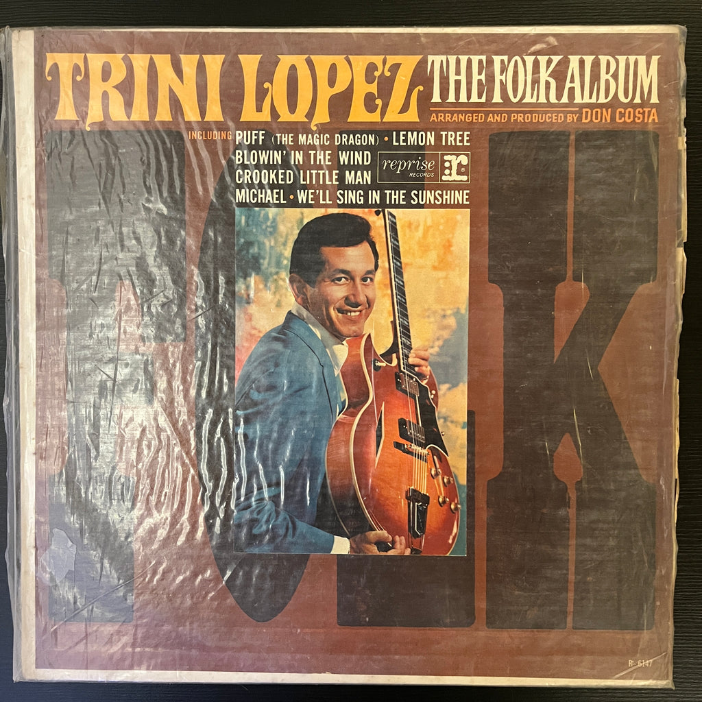 Trini Lopez – The Folk Album (Used Vinyl - VG) NA Marketplace