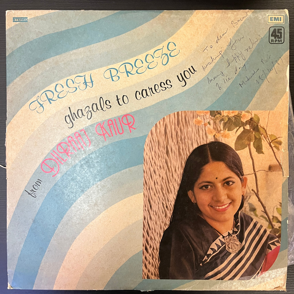 Dilraaj Kaur – Fresh Breeze (Ghazals To Caress You) (Used Vinyl - VG+) SD Marketplace