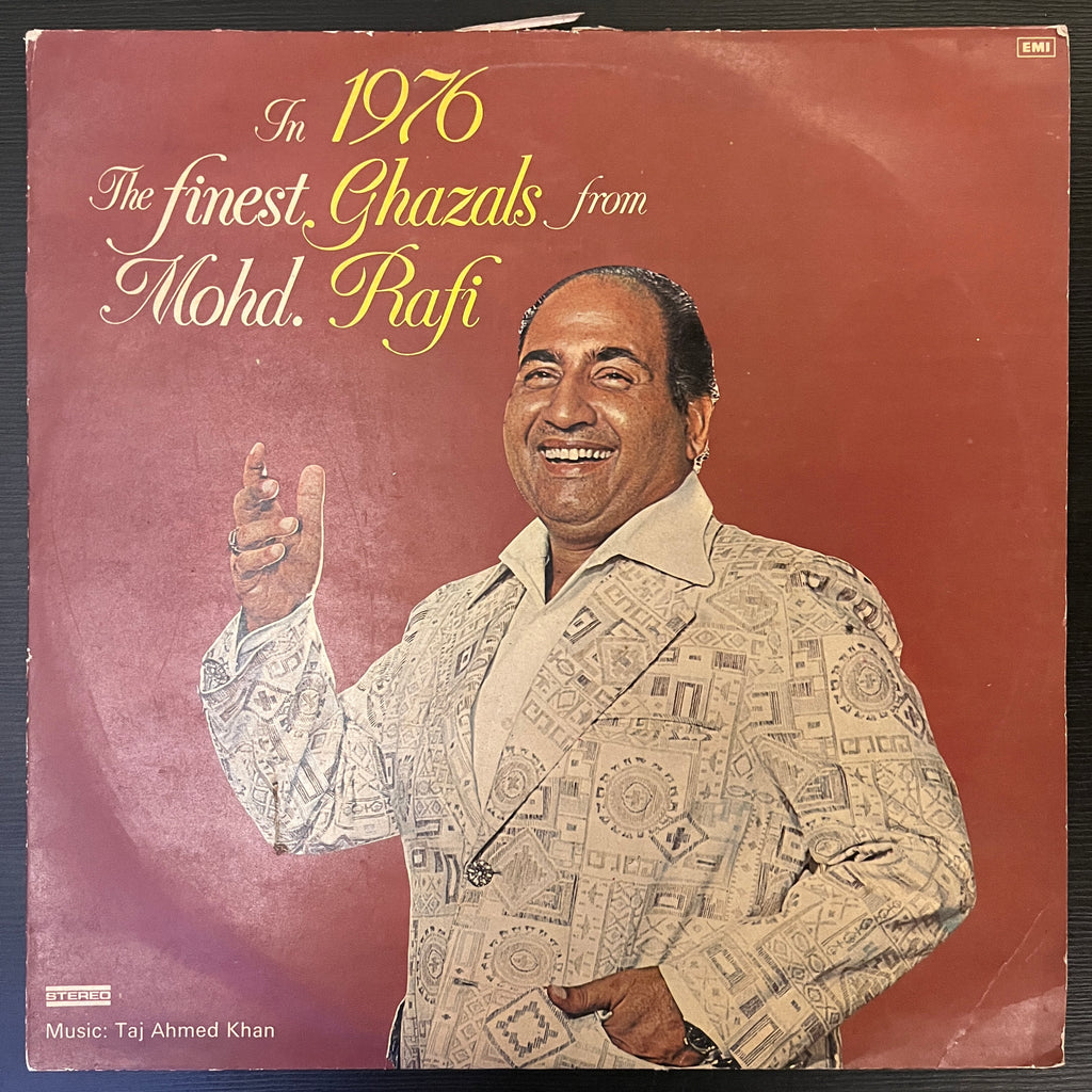 Mohd. Rafi – In 1976 The Finest Ghazals From Mohd. Rafi (Used Vinyl - VG+) SD Marketplace