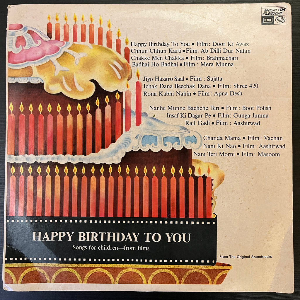 Various – Happy Birthday To You (Used Vinyl - VG) NJ Marketplace