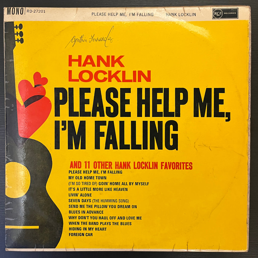 Hank Locklin – Please Help Me, I'm Falling (Used Vinyl - VG) JM Marketplace