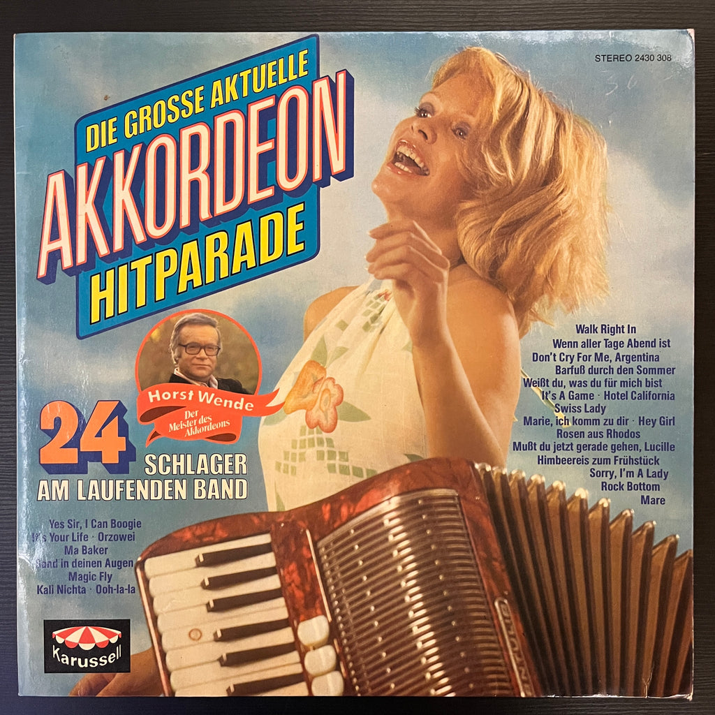 Horst Wende – Die Grosse Aktuelle Akkordeon Hitparade (Used Vinyl - VG) JM Marketplace