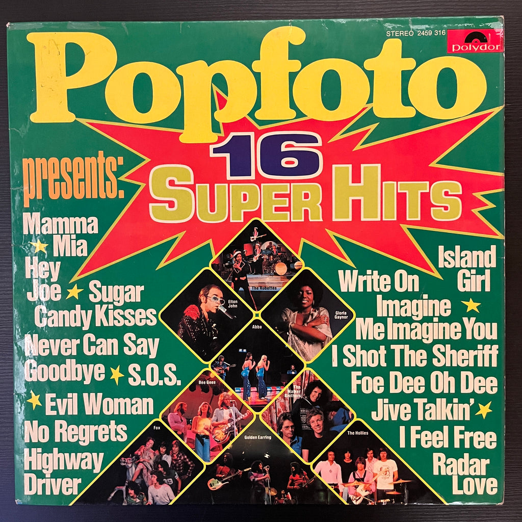 Various – Popfoto 16 Superhits (Used Vinyl - VG+) JM Marketplace
