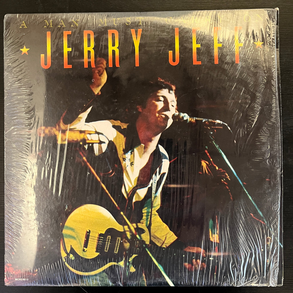 Jerry Jeff Walker – A Man Must Carry On (Used Vinyl - VG+) KV Marketplace