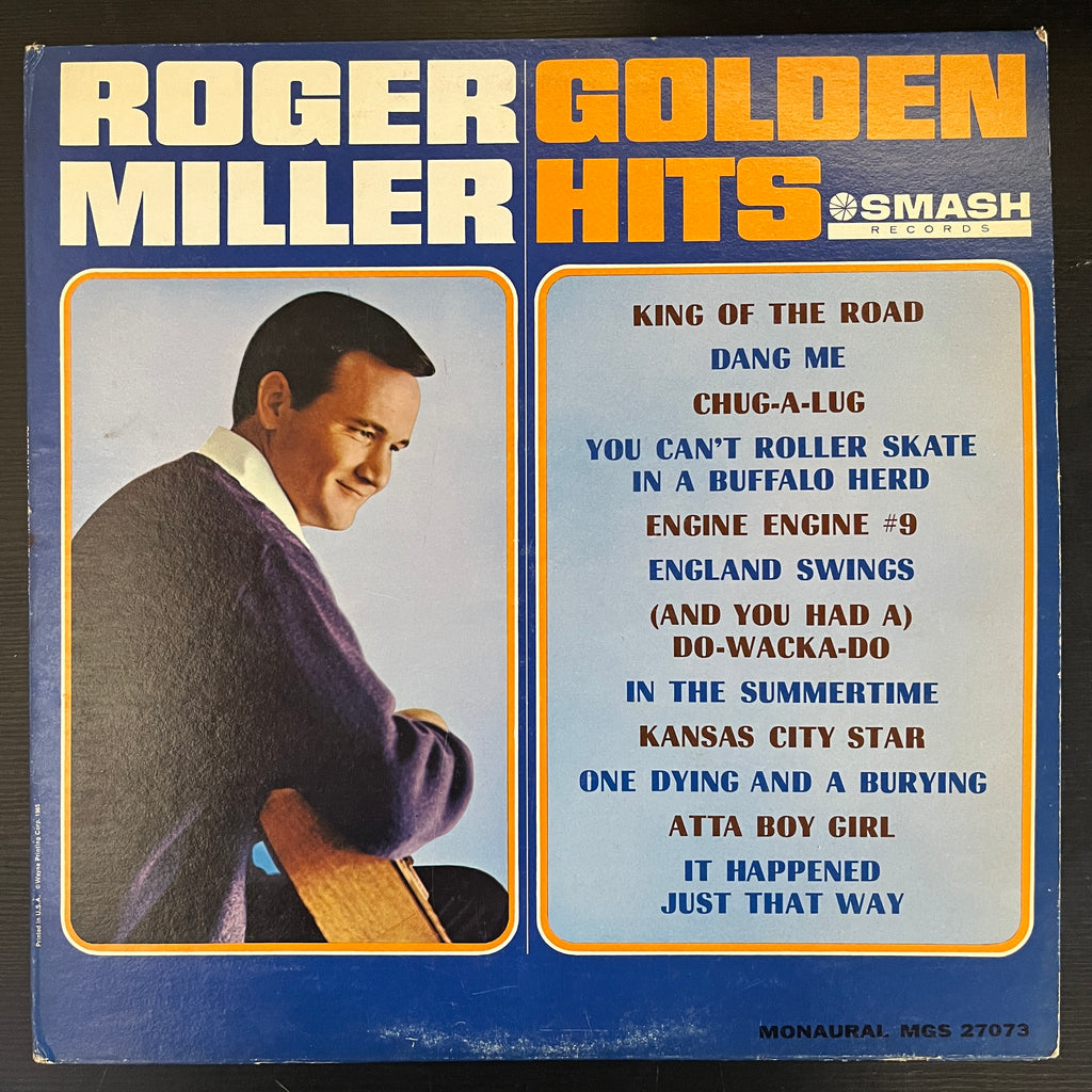 Roger Miller – Golden Hits (Used Vinyl - VG) KV Marketplace