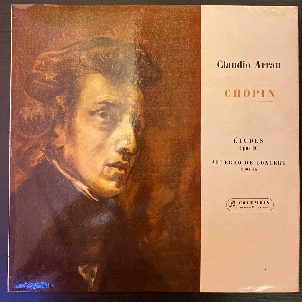 Chopin - Claudio Arrau – Études Op. 10 And Allegro De Concert Op. 46 (Used Vinyl -VG) SC Marketplace