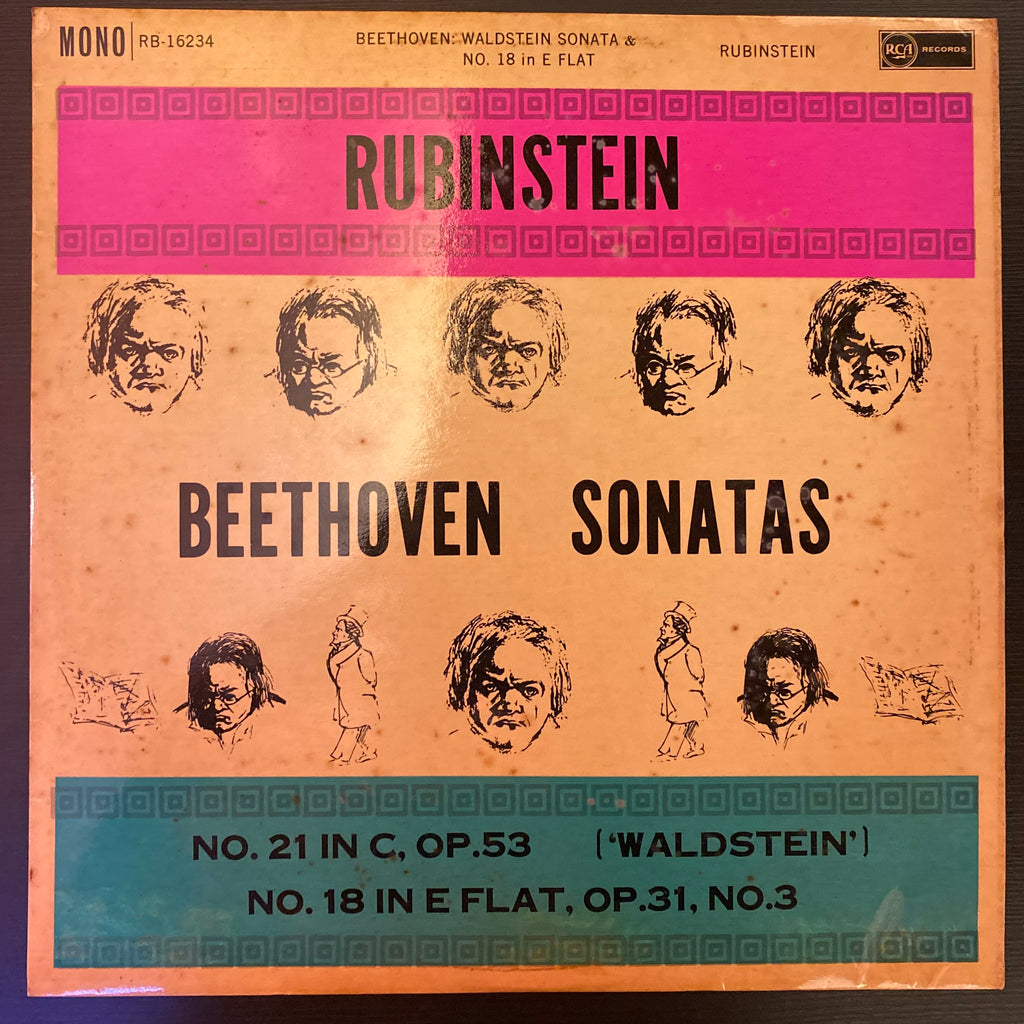 Beethoven - Rubinstein – Sonatas (Used Vinyl - G) SC Marketplace