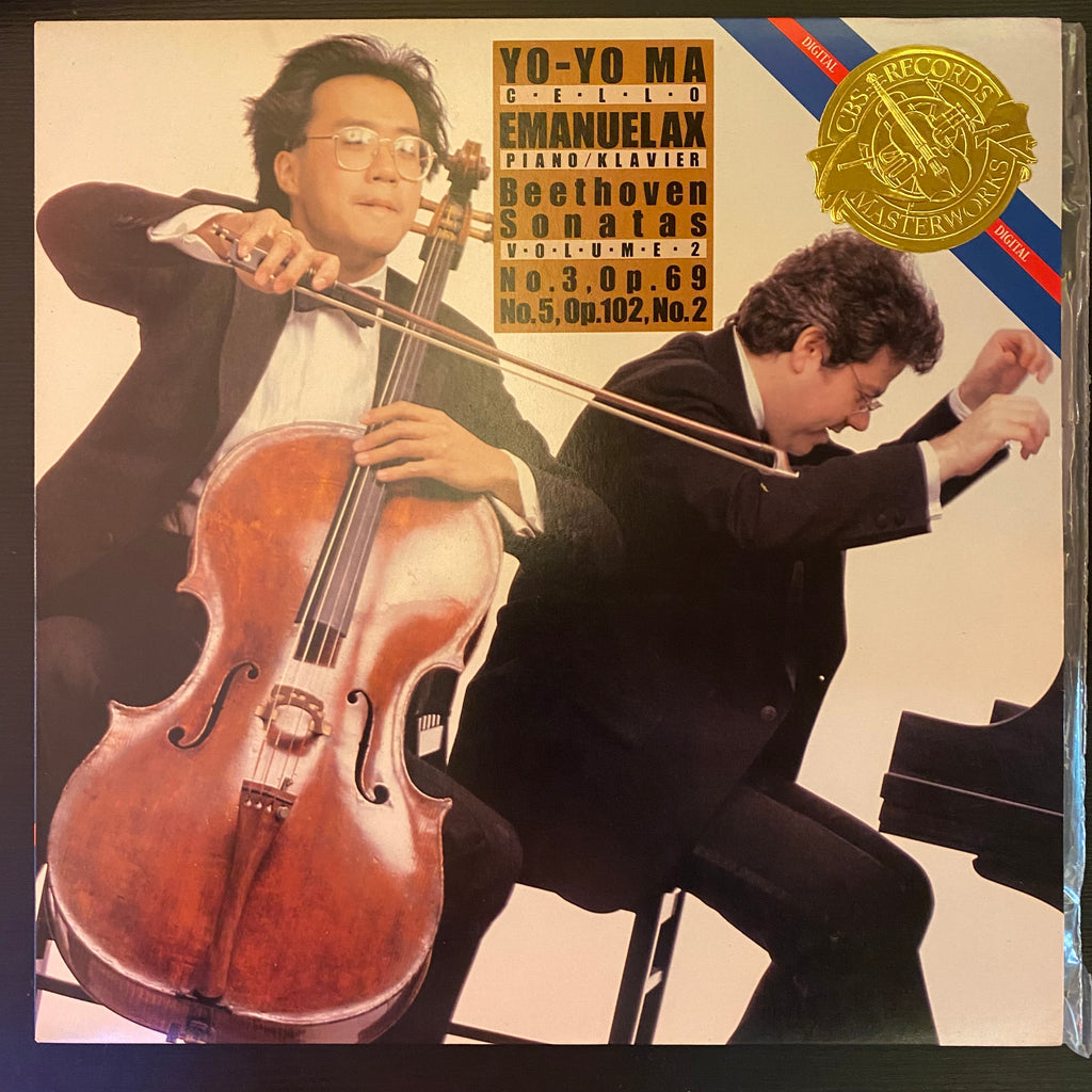 Beethoven - Yo-Yo Ma, Emanuel Ax – Sonatas Volume 2, No.3 , Op.69 / No.5, Op.102, No.2 (Used Vinyl - VG+) SC Marketplace