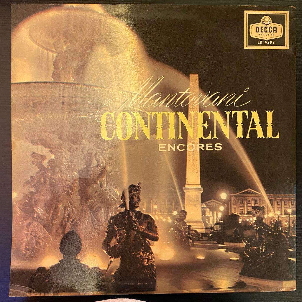 Mantovani And His Orchestra – Mantovani Continental Encores (Used Vinyl - VG) SC Marketplace