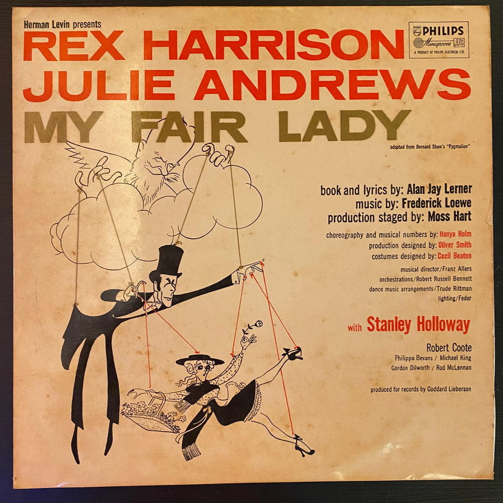 Rex Harrison, Julie Andrews – My Fair Lady (Used Vinyl - VG) SC Marketplace