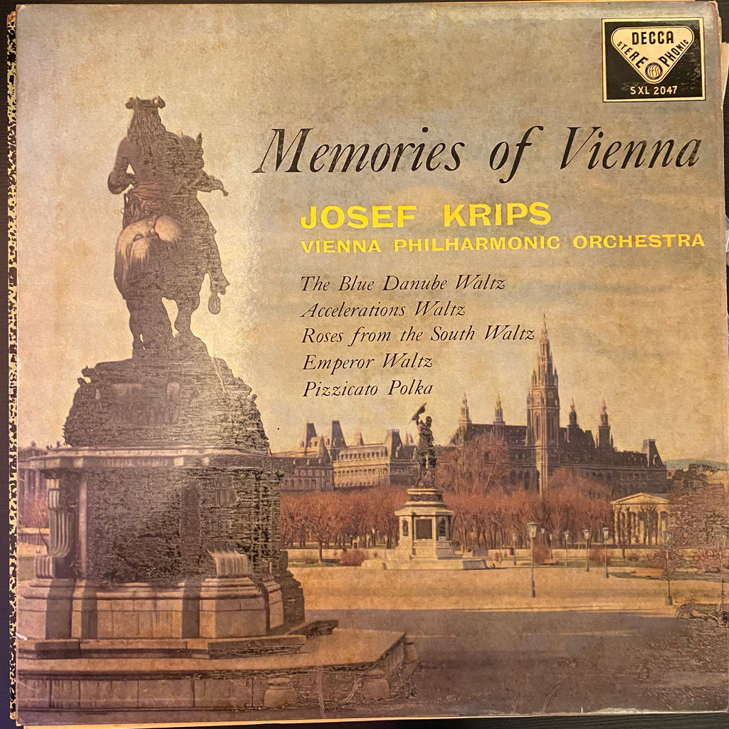Josef Krips, Vienna Philharmonic Orchestra – Memories Of Vienna (Used Vinyl - VG) SC Marketplace