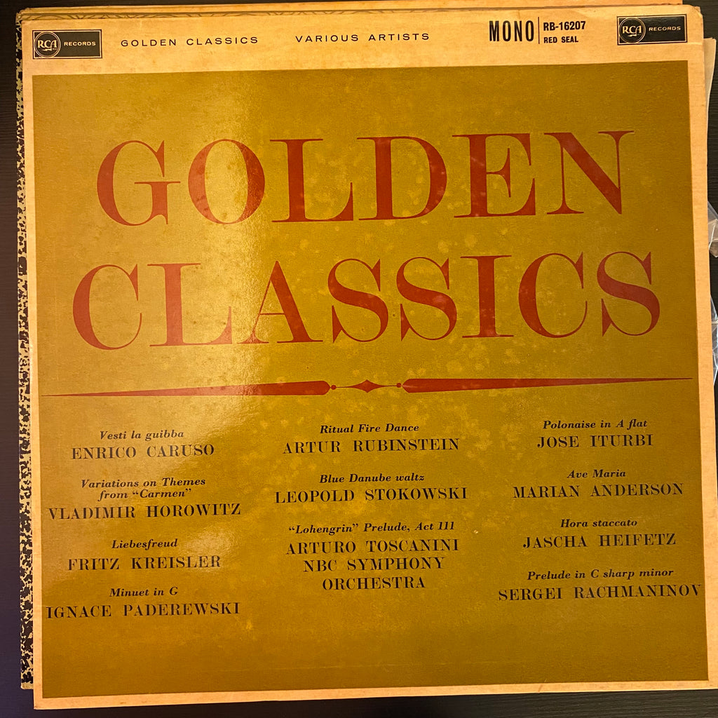 Various – Golden Classics (Used Vinyl - VG) SC Marketplace