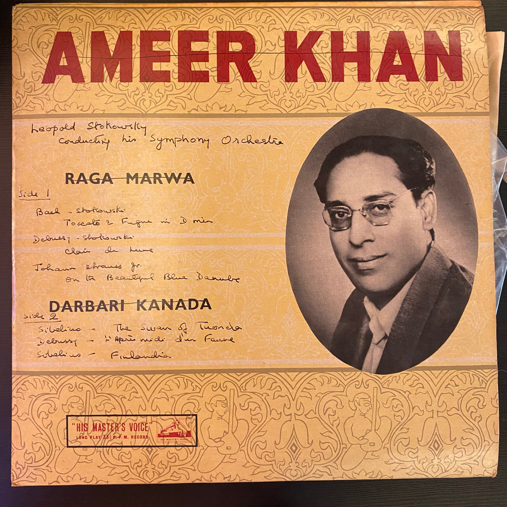 Ameer Khan – Raga Marwa / Darbari Kanada (Used Vinyl - VG) SC Marketplace