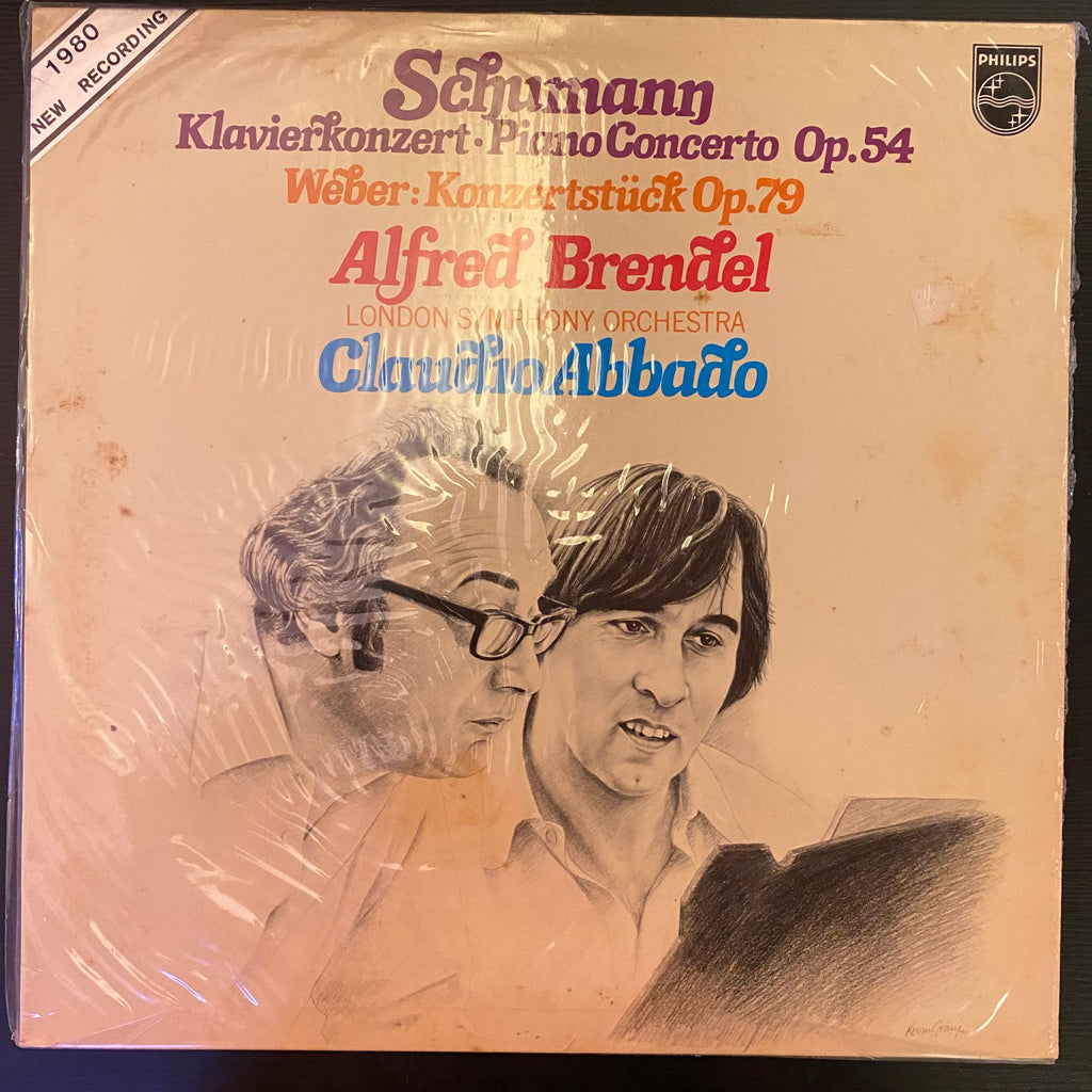 Schumann / Weber - Alfred Brendel, London Symphony Orchestra, Claudio Abbado – Klavierkonzert Op. 54 / Konzertstück Op. 79 (Used Vinyl - VG) SC Marketplace