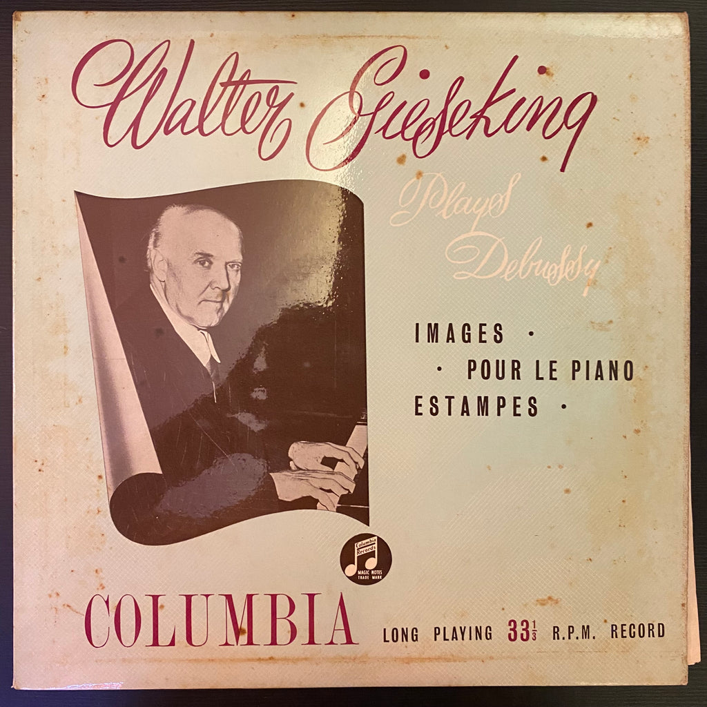Claude Debussy, Walter Gieseking – Images - Pour Le Piano - Estampes (Used Vinyl - VG+) SC Marketplace