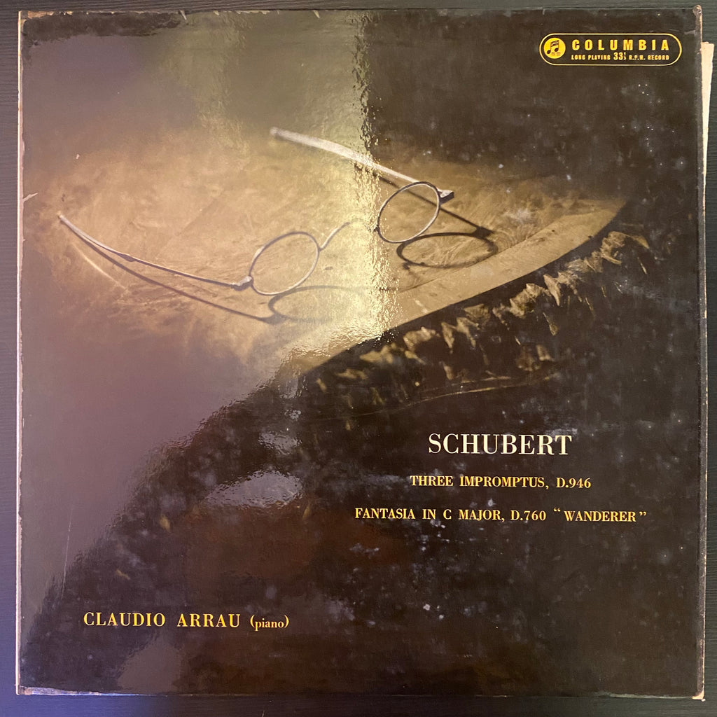 Franz Schubert, Claudio Arrau – Three Impromptus, D. 946 - Fantasia In C Major D.760 ("Wanderer") (Used Vinyl - VG) SC Marketplace
