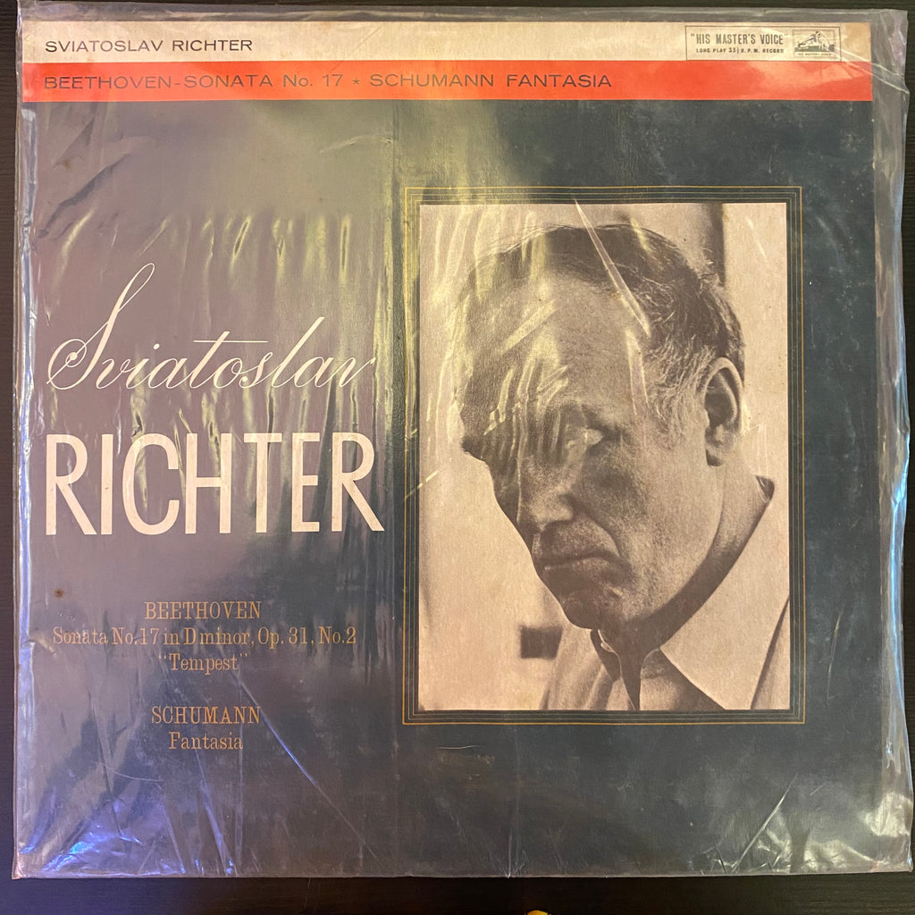 Beethoven / Schumann : Sviatoslav Richter – Sonata In D Minor "Tempest" / Fantasia In C Major (Used Vinyl - VG) SC Marketplace