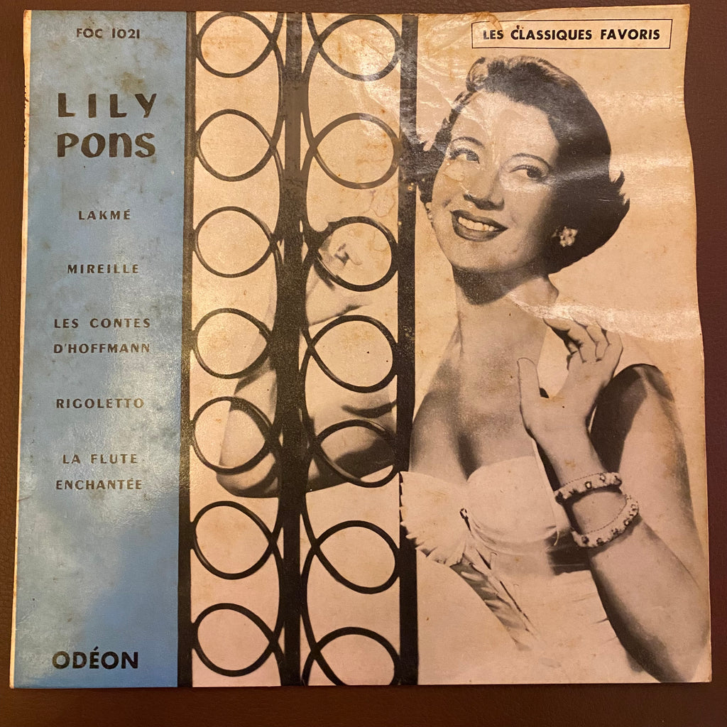Lily Pons – Lily Pons (Used Vinyl - VG) SC Marketplace