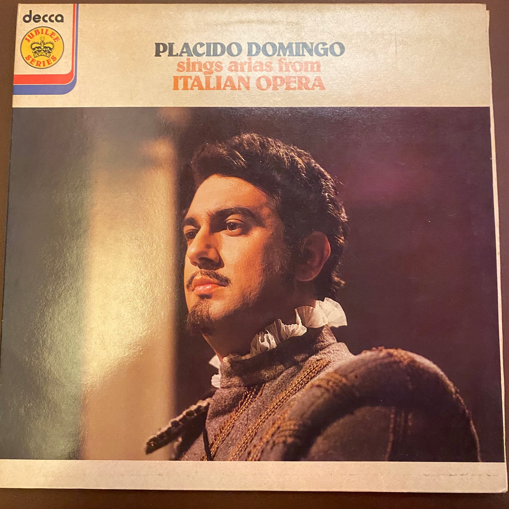 Placido Domingo - Orchester der Deutschen Oper, Berlin, Nello Santi – Placido Domingo Sings Arias From Italian Opera (Used Vinyl - VG) SC Marketplace