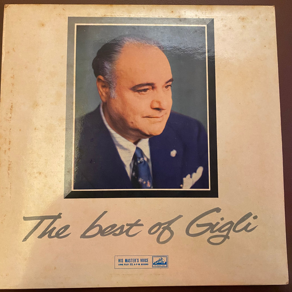 Beniamino Gigli – The Best Of Gigli (Used Vinyl - VG+) SC Marketplace