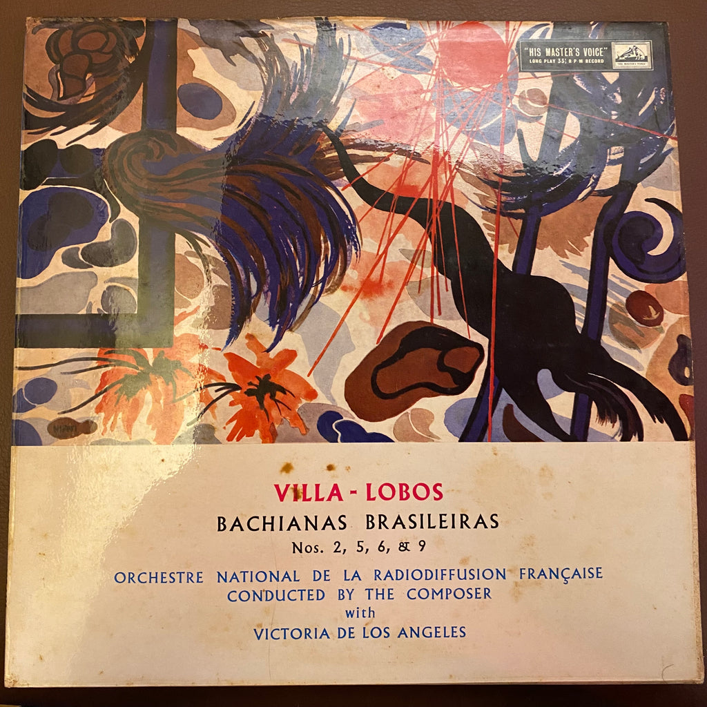 Villa-Lobos, Victoria De Los Angeles, Orchestra National De La Radiodiffusion Française – Bachianas Brasileiras, Nos. 2, 5, 6, & 9 (Used Vinyl - VG) SC Marketplace