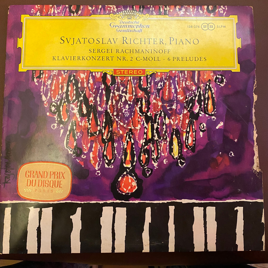 Sergei Rachmaninoff, Svjatoslav Richter – Klavierkonzert Nr. 2 In C-moll · 6 Preludes (Used Vinyl - VG+) SC Marketplace