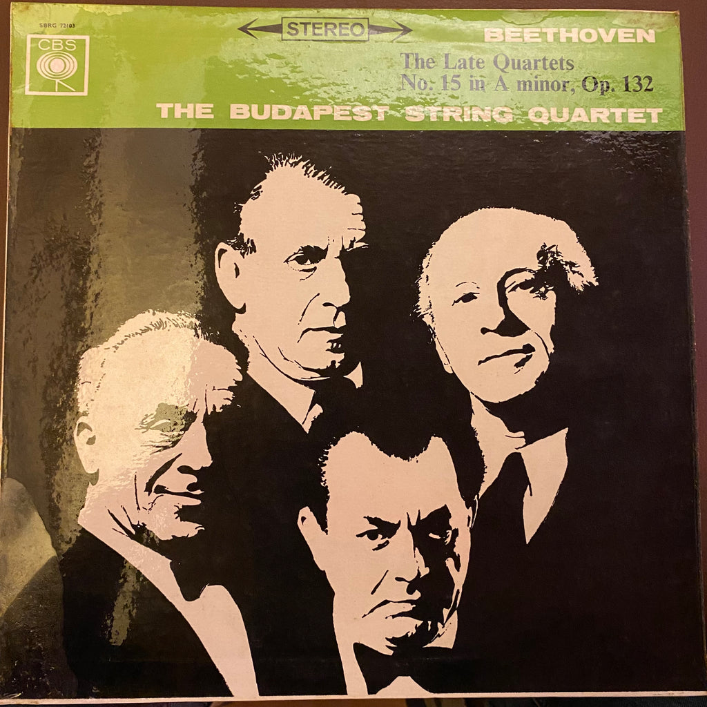 Beethoven, Budapest String Quartet – Quartet No. 15 In A Minor, Op. 132 (Used Vinyl - VG) SC Marketplace