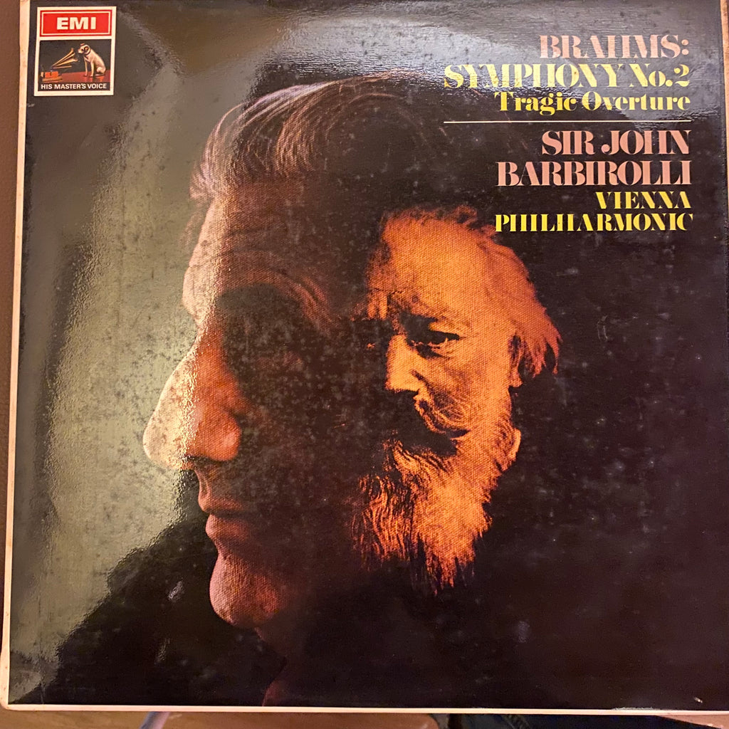 Brahms, Sir John Barbirolli, Vienna Philharmonic – Symphony No. 2 / Tragic Overture (Used Vinyl - VG) SC Marketplace