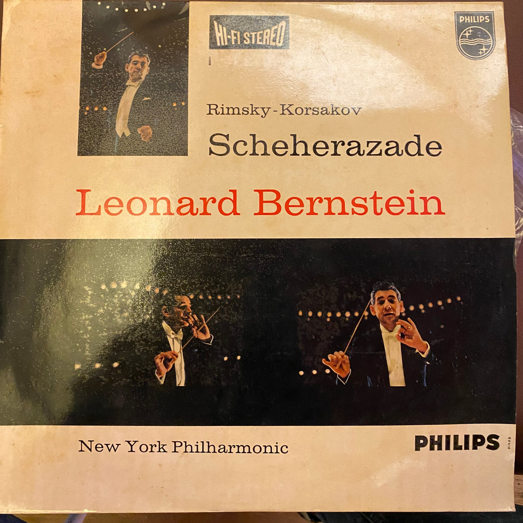 Rimsky-Korsakov, Leonard Bernstein, New York Philharmonic – Scheherazade (Used Vinyl - VG) SC Marketplace