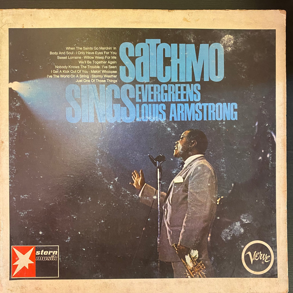 Louis Armstrong – Satchmo Sings Evergreens (Used Vinyl - G) AG Marketplace