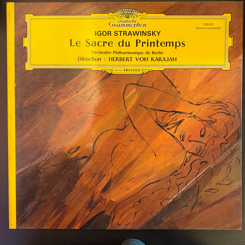 Strawinsky - Berliner Philharmoniker, Herbert von Karajan – Le Sacre Du Printemps (Used Vinyl - VG+) AG Marketplace