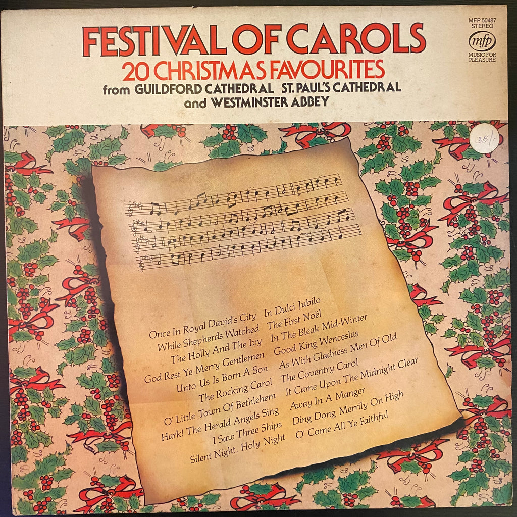 Various – Festival Of Carols - 20 Christmas Favourites (Used Vinyl - VG) AG Marketplace