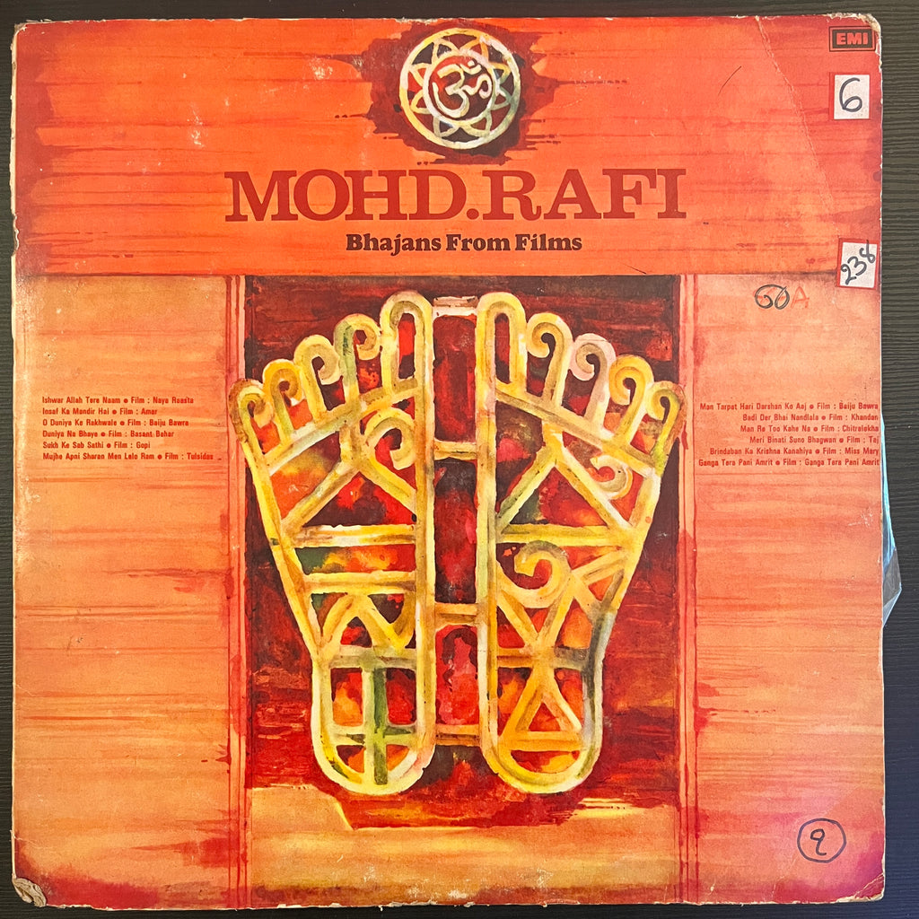 Mohd.Rafi – Bhajans From Films (Used Vinyl - VG) PB Marketplace