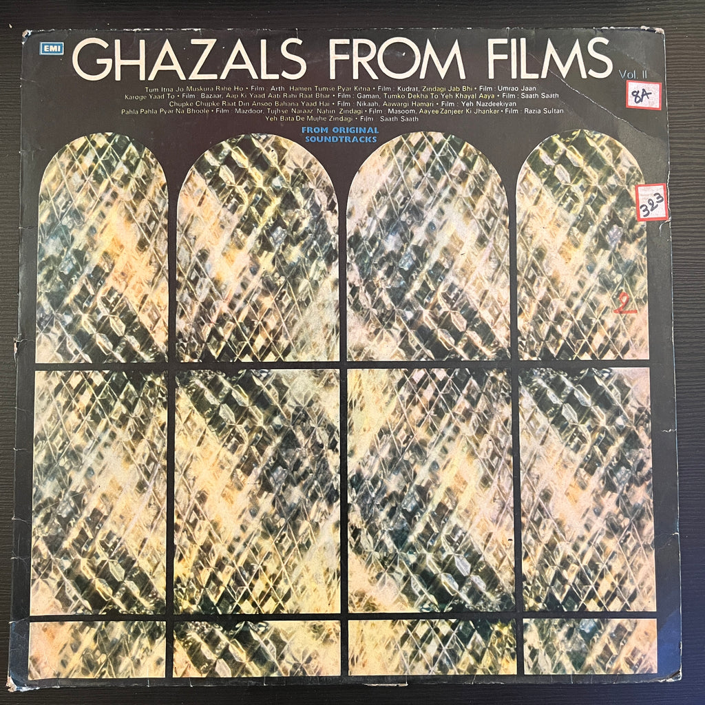 Various - Ghazals From Films Vol. II (Used Vinyl - VG) PB Marketplace