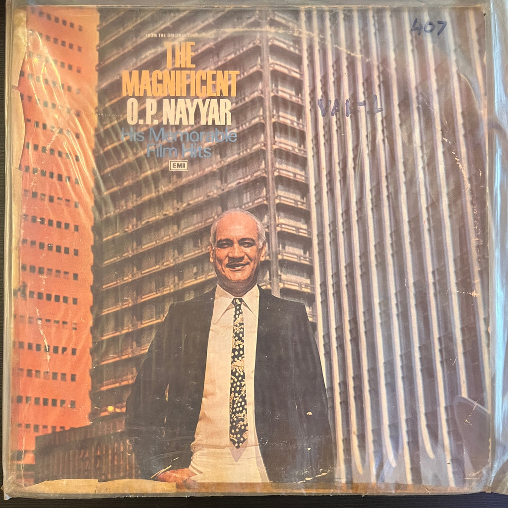 O.P. Nayyar – The Magnificent O.P. Nayyar (His Memorable Film Hits) (Used Vinyl - VG) PB Marketplace