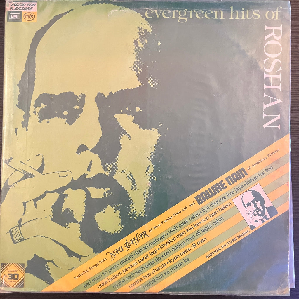 Roshan – Roshan Evergreen Hits - Nau Bahar & Bawre Nain (Used Vinyl - VG) PB Marketplace