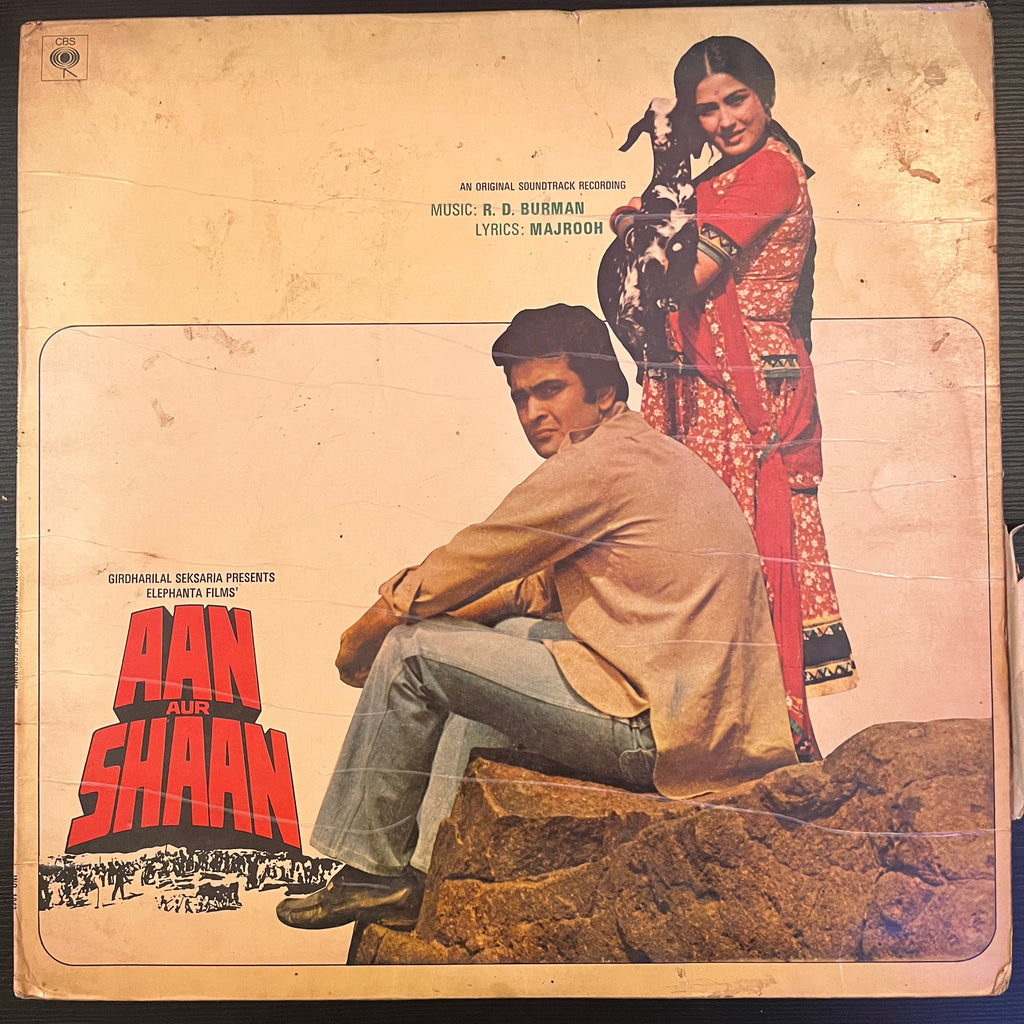 R. D. Burman, Majrooh – Aan Aur Shaan (Used Vinyl - VG) PB Marketplace