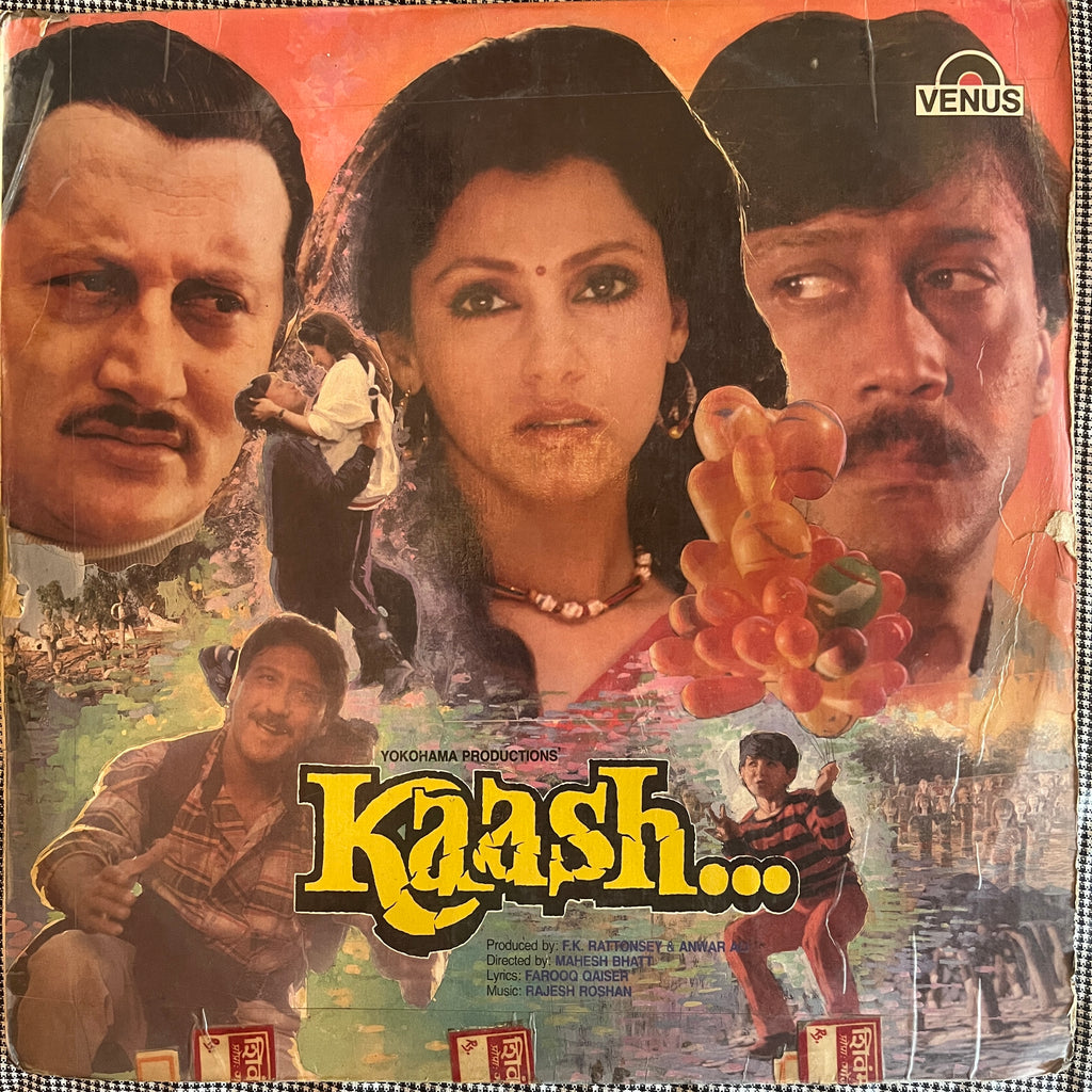 Rajesh Roshan, Farook Qaiser – Kaash... (Used Vinyl - G) PB Marketplace