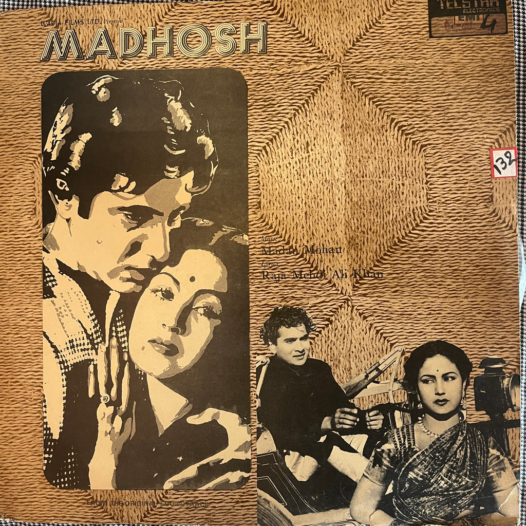Madan Mohan, Raja Mehdi Ali Khan – Madhosh (Used Vinyl - G) PB Marketplace