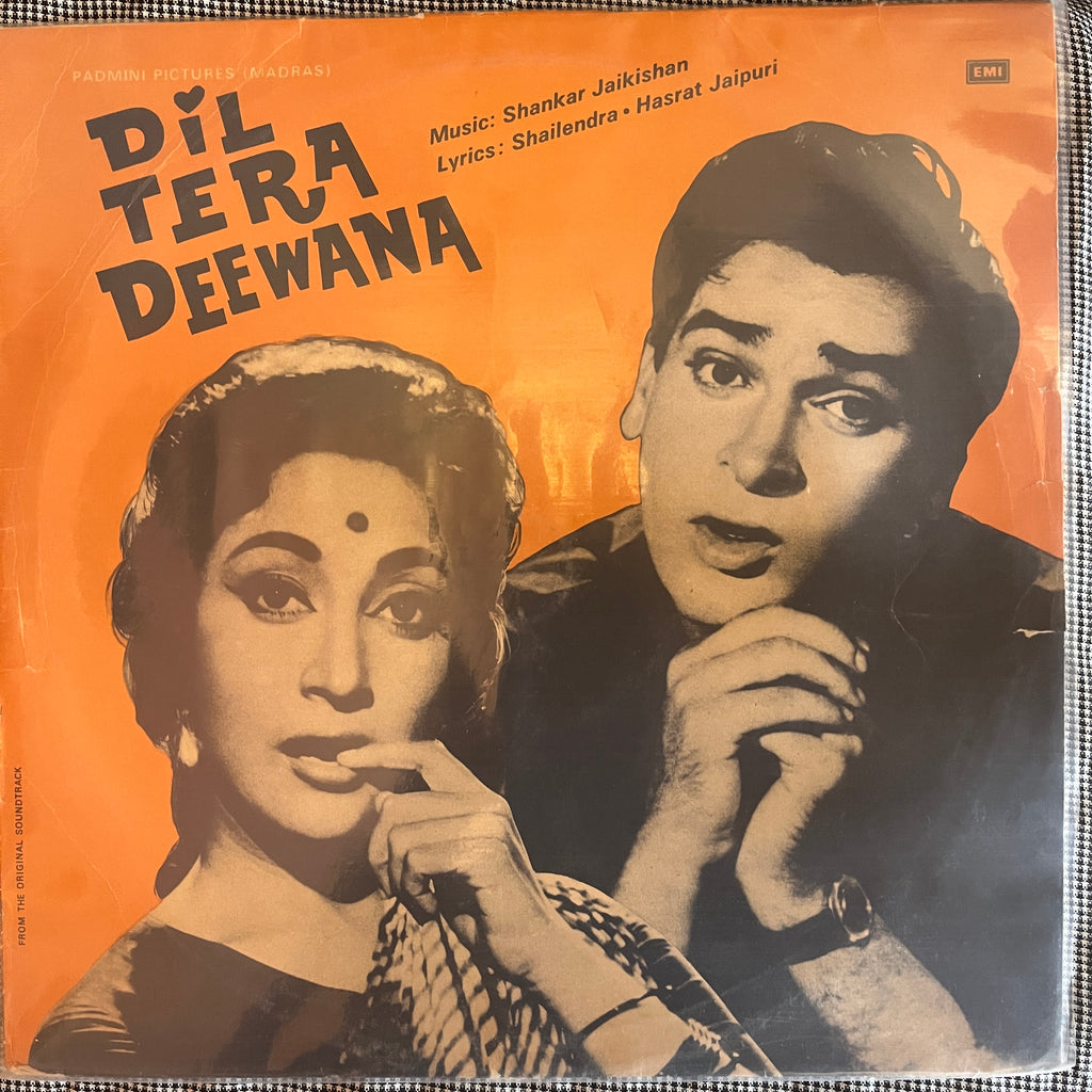 Shankar Jaikishan, Shailendra Hasrat Jaipuri – Dil Tera Deewana (Used Vinyl - VG) PB Marketplace
