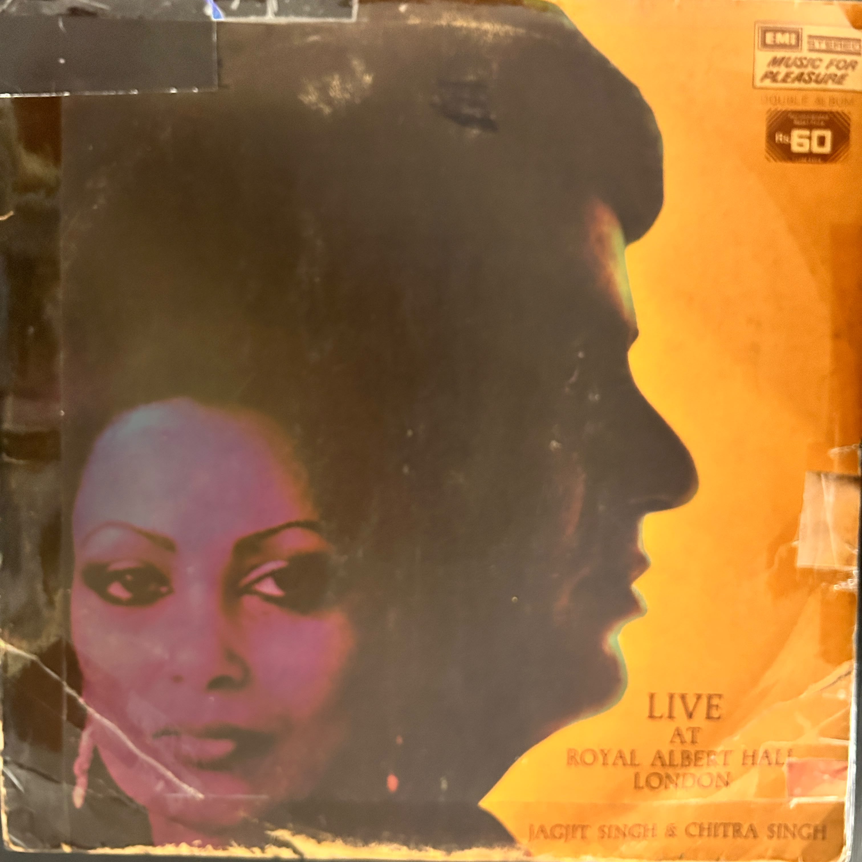 Jagjit Singh & Chitra Singh – Live At Royal Albert Hall London (Used Vinyl - G ) NJ Marketplace