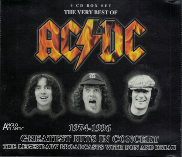 Buy Record 'AC/DC – 1974-1996 Greatest Hits In Concert (Compact Disc ...