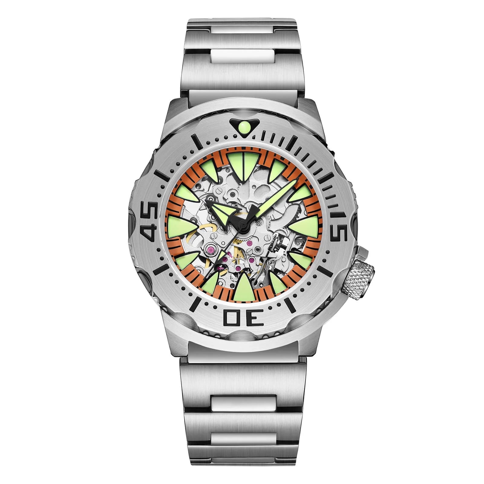 ADDIESDIVE OceanMonster Dive Watch AD2103-skeleton