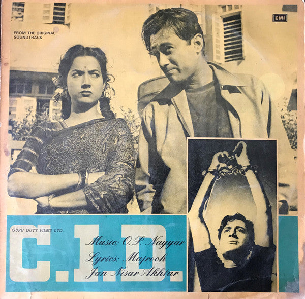 O. P. Nayyar, Majrooh, Jan Nisar Akhtar – C.I.D. (Used Vinyl - VG+) JE Marketplace